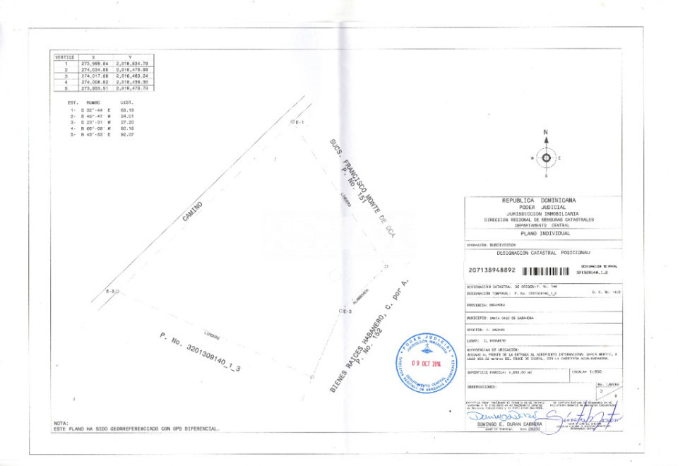 Terreno en CRUCE DE CABRAL (SUR), BARAHONA