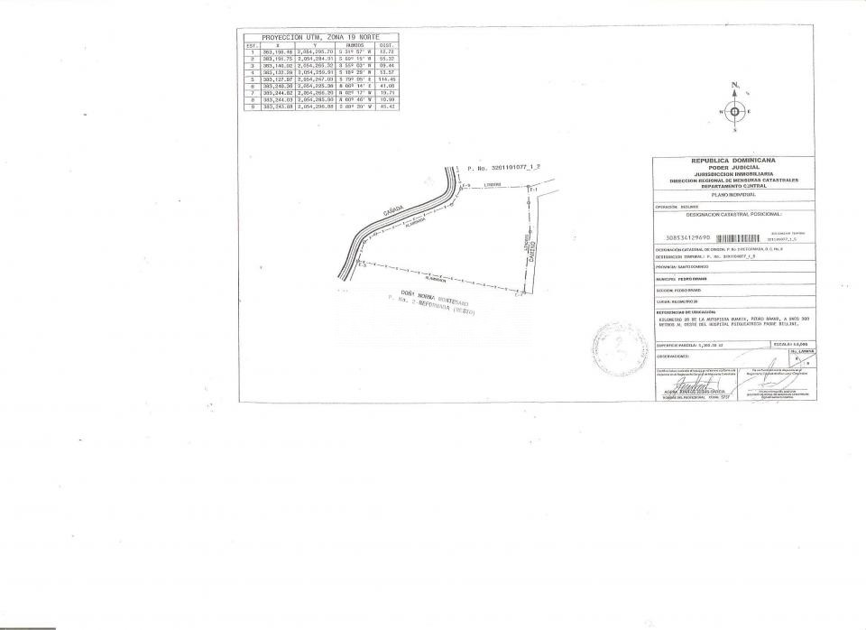 Terreno en PEDRO BRAND, KILÓMETRO 28