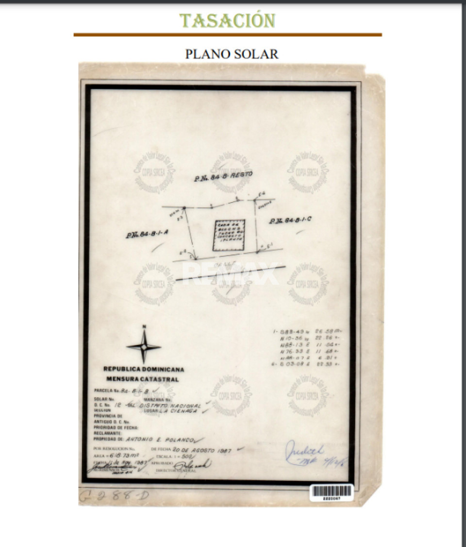 Terreno en SANTO DOMINGO OESTE, LOS HIDALGOS