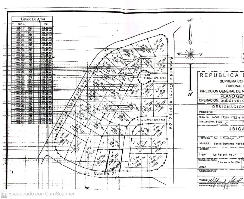 Terreno en SANTO DOMINGO NORTE, COLINAS DEL ARROYO