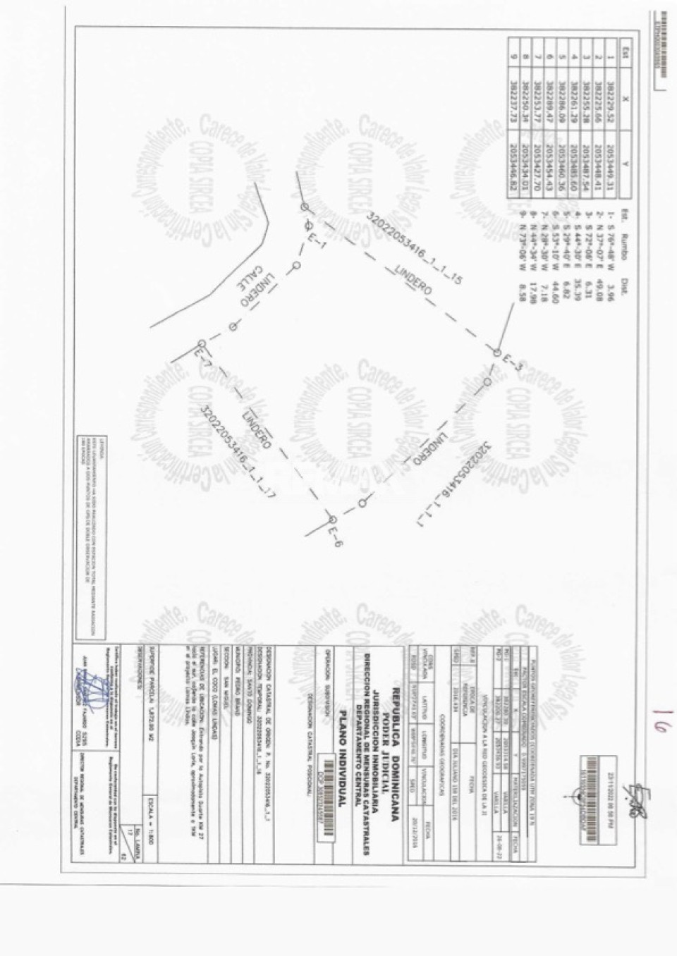 Terreno en SANTO DOMINGO DE GUZMÁN, LOMAS LINDAS