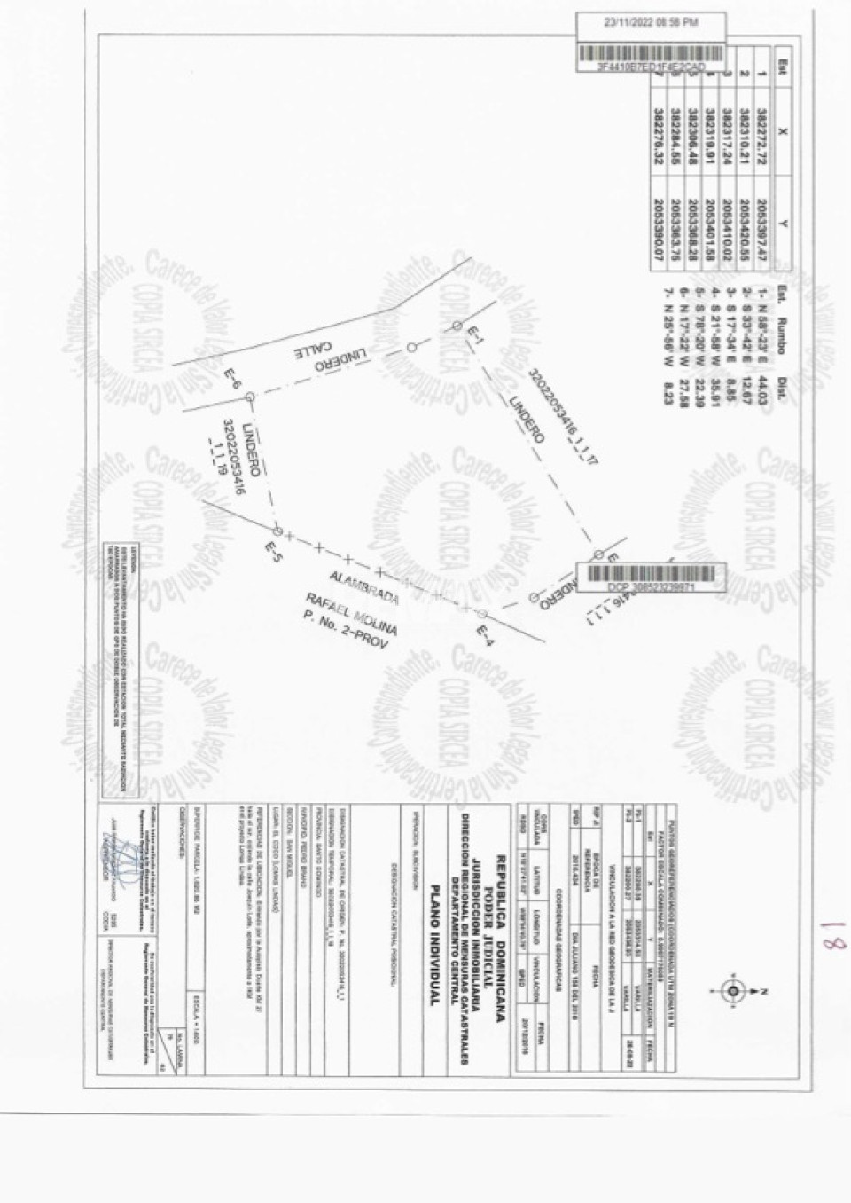 Terreno en SANTO DOMINGO DE GUZMÁN, LOMAS LINDAS
