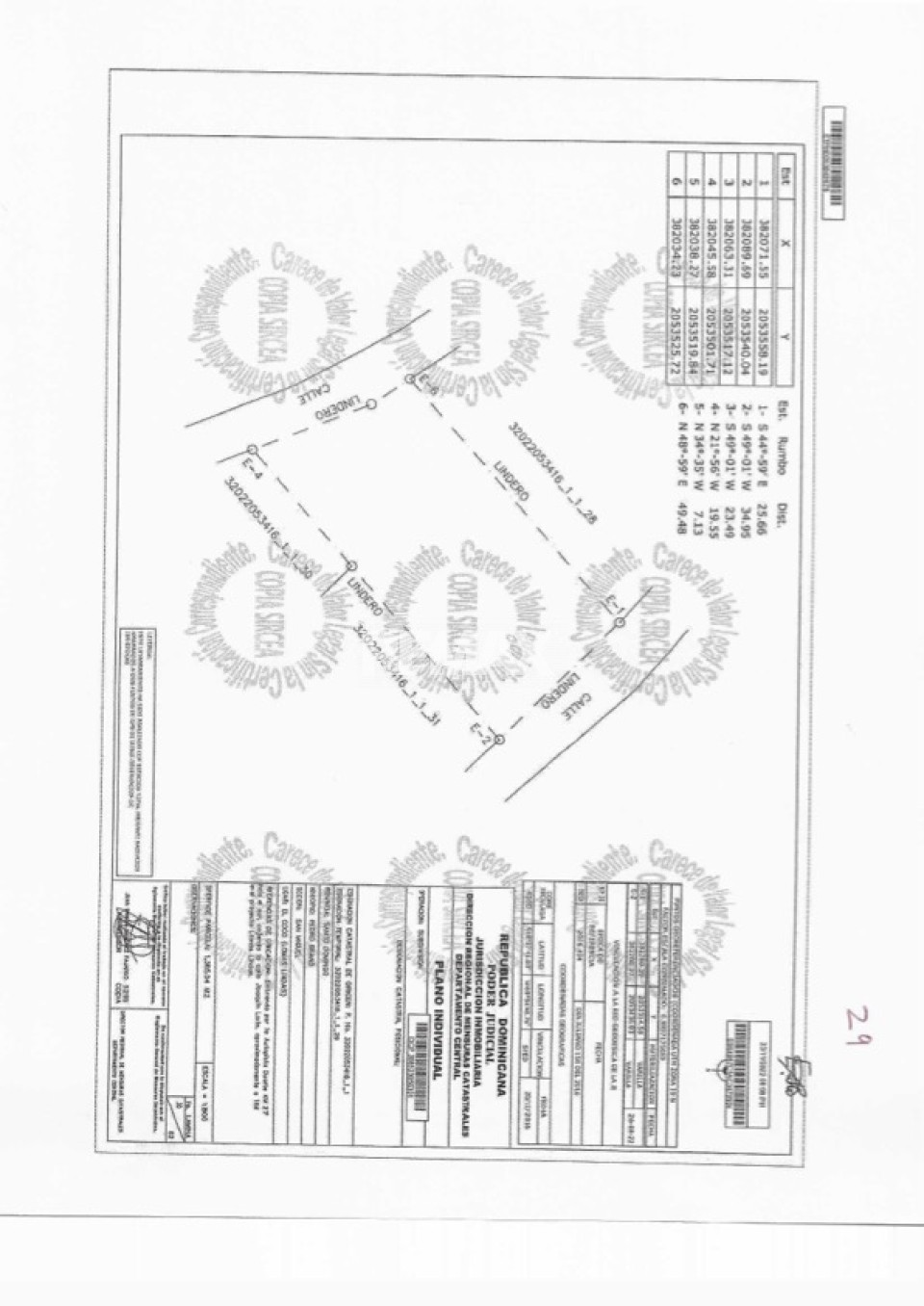 Terreno en SANTO DOMINGO DE GUZMÁN, LOMAS LINDAS