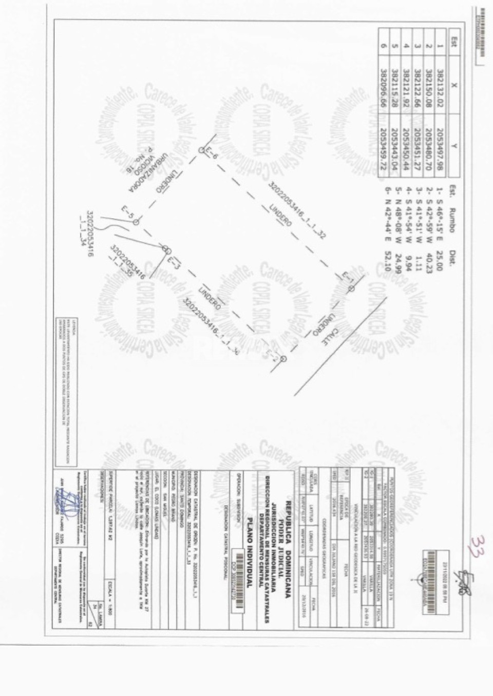 Terreno en SANTO DOMINGO DE GUZMÁN, LOMAS LINDAS