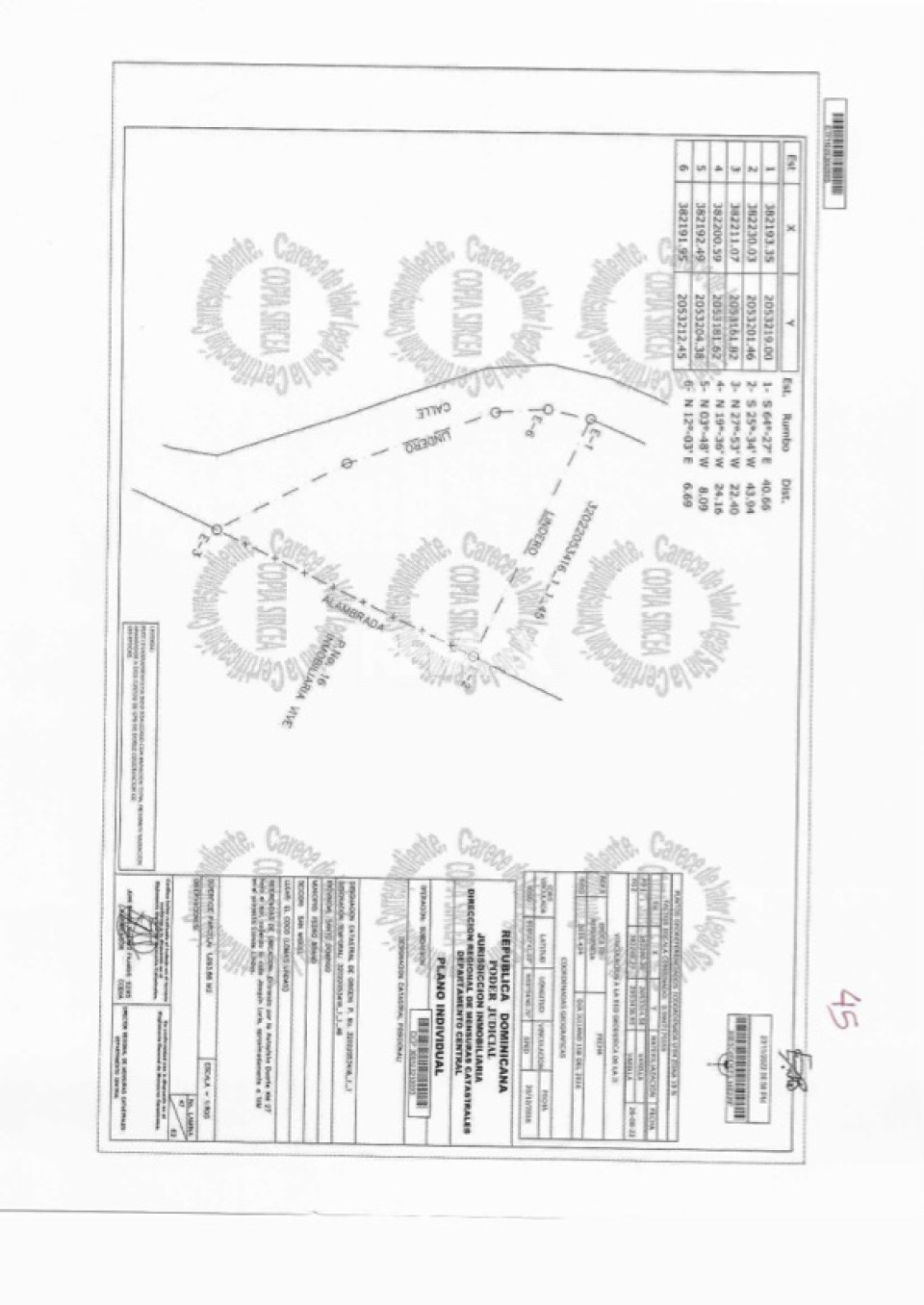 Terreno en SANTO DOMINGO DE GUZMÁN, LOMAS LINDAS