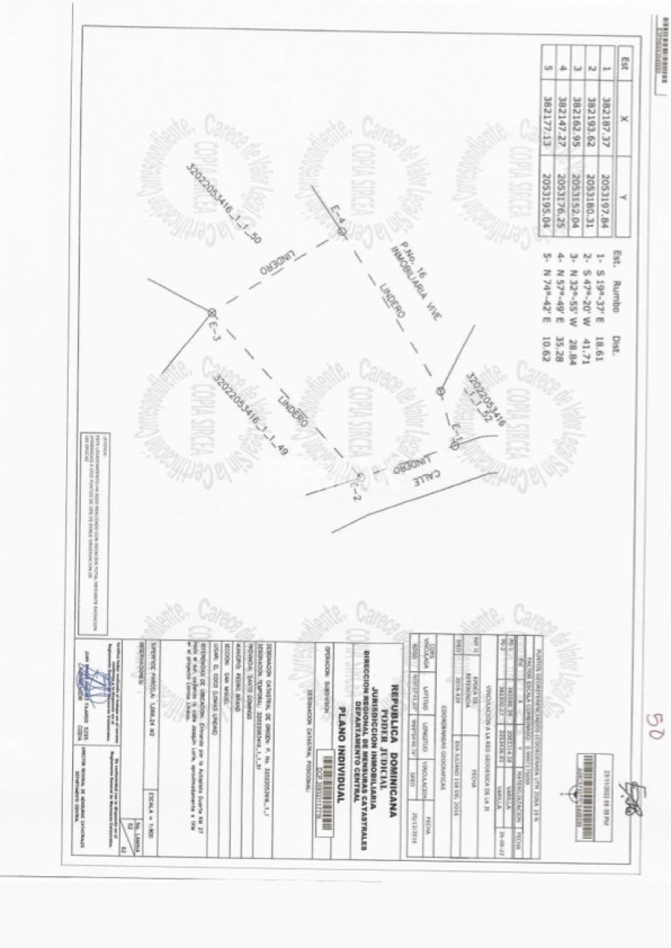 Terreno en SANTO DOMINGO DE GUZMÁN, LOMAS LINDAS