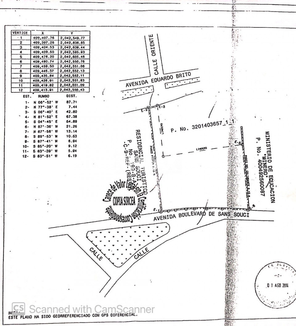 Terreno en SANTO DOMINGO ESTE, SANS SOUCI