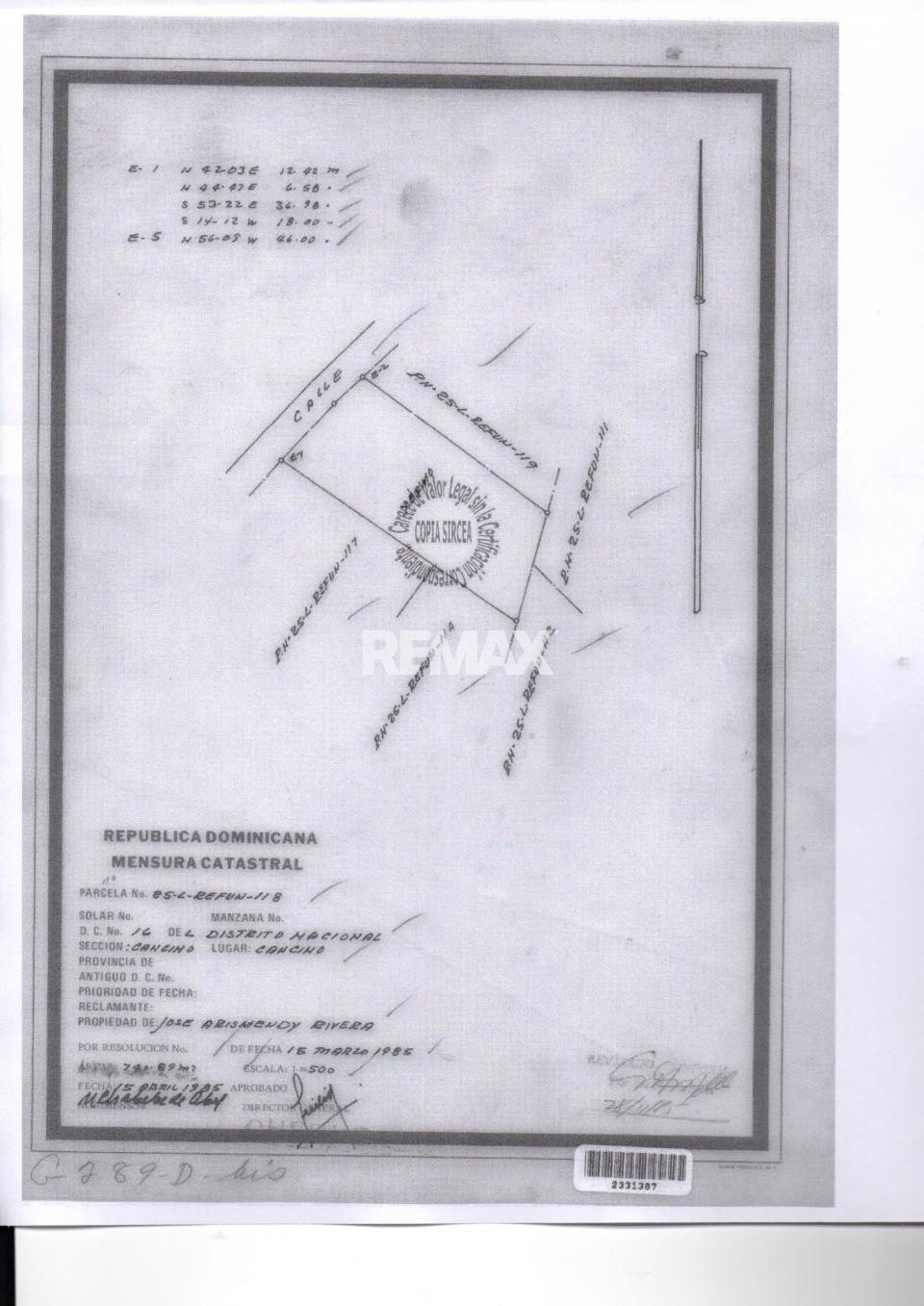 Terreno en SANTO DOMINGO ESTE, PRADOS DEL CACHÓN