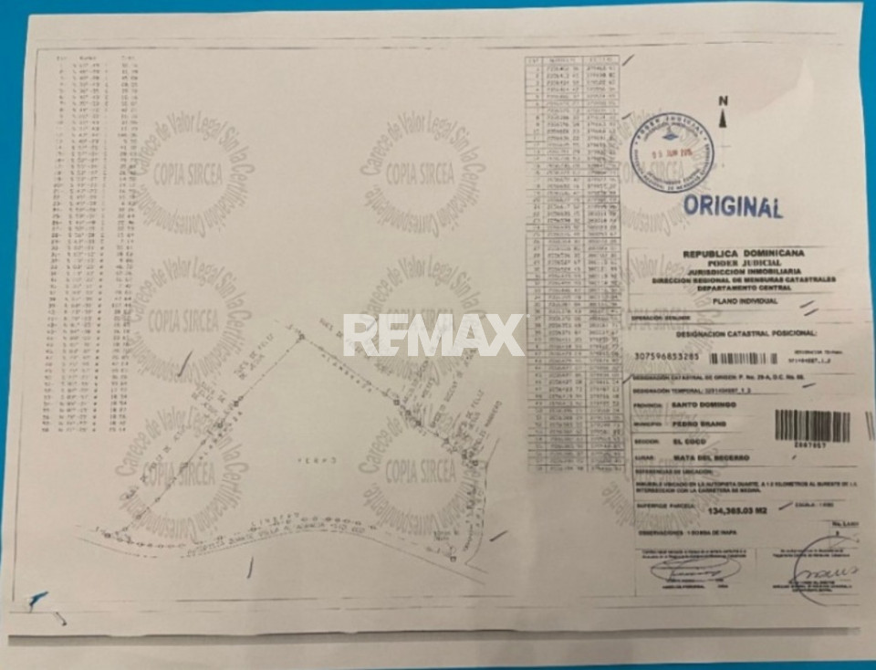 Terreno en SANTO DOMINGO DE GUZMÁN, Autopista Duarte