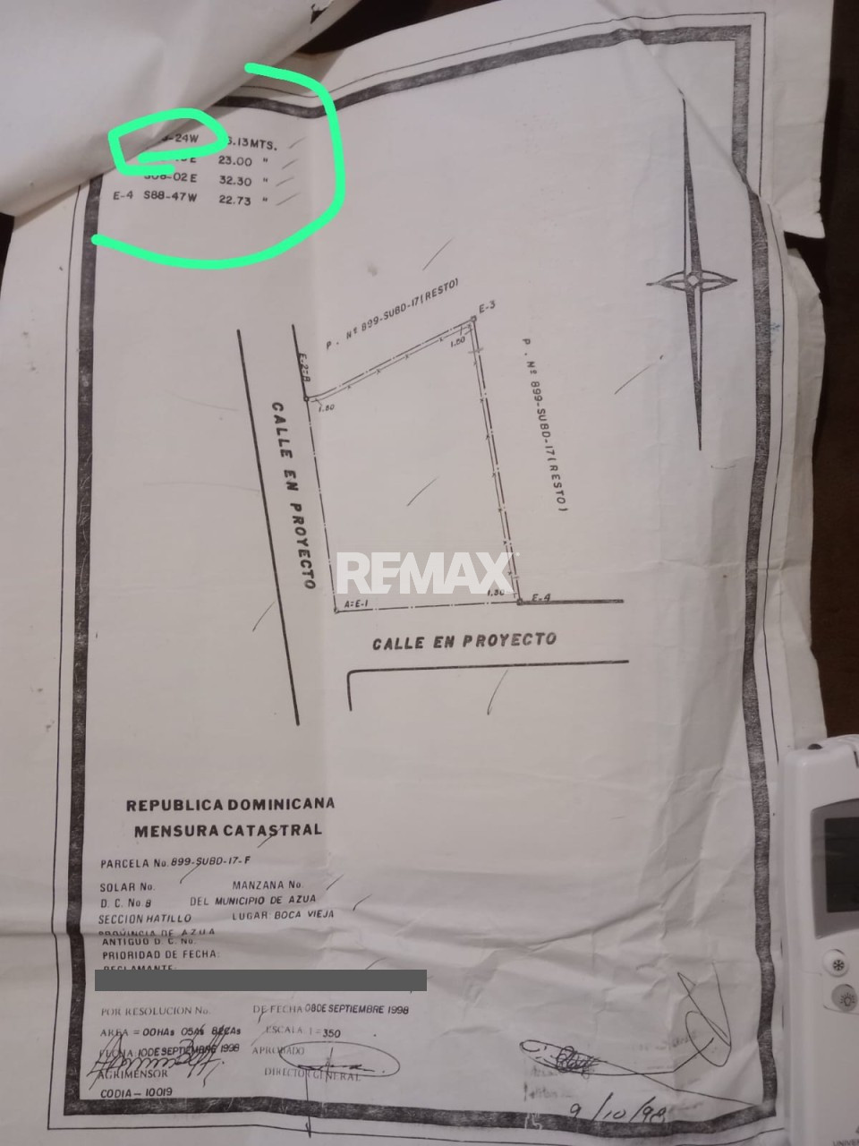Terreno en Palmar de Ocoa, AZUA