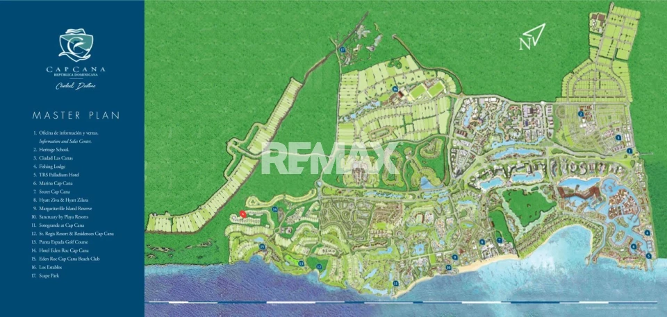 Terreno en PUNTA CANA, CAP CANA