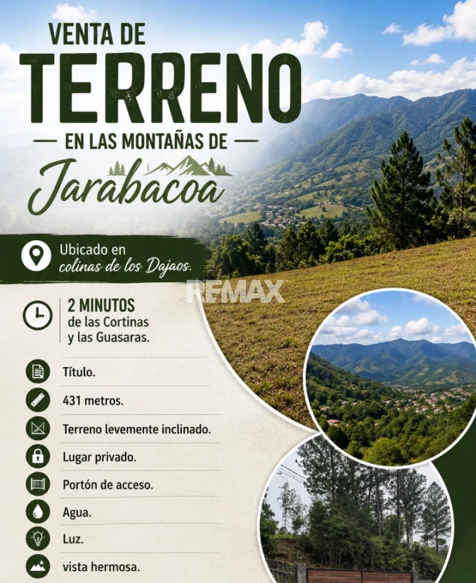 Terreno en JARABACOA, LOS DAJAOS