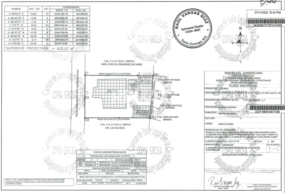 Casa / Solar en SANTO DOMINGO DE GUZMÁN, Viejo Arroyo Hondo